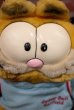 画像2: ct-210501-17 Garfield / DAKIN 1980's Plush Doll "Bowling" (2)