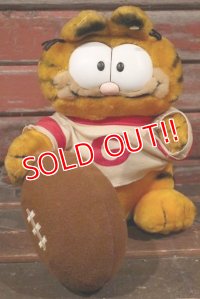 ct-210501-16 Garfield / DAKIN 1980's Plush Doll "Football"