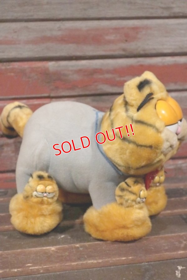 画像4: ct-210501-15 Garfield / DAKIN 1980's Plush Doll "Slipper"