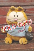 ct-210501-17 Garfield / DAKIN 1980's Plush Doll "Bowling"