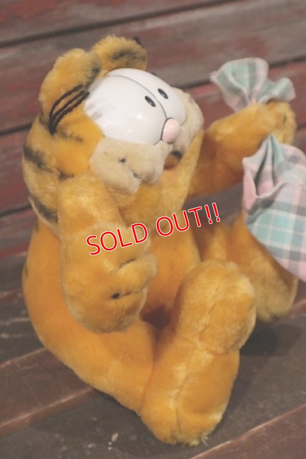 画像4: ct-210501-20 Garfield / DAKIN 1980's Plush Doll "Handkerchief"