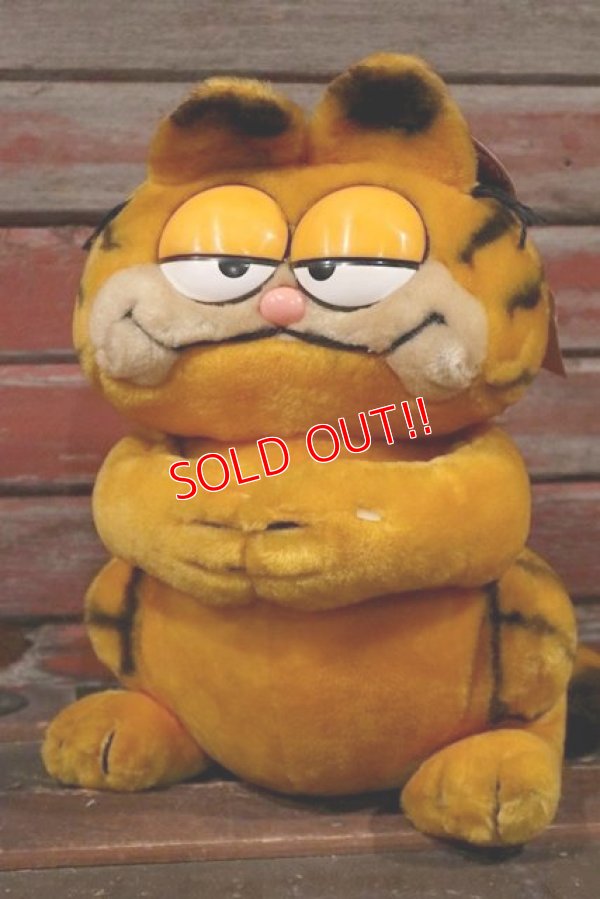 画像1: ct-210501-25 Garfield / DAKIN 1980's Plush Doll