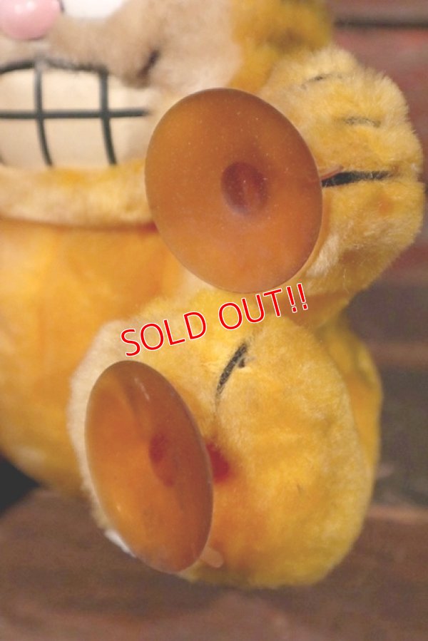 画像3: ct-210501-13 Garfield / DAKIN 1980's Stuck Plush Doll
