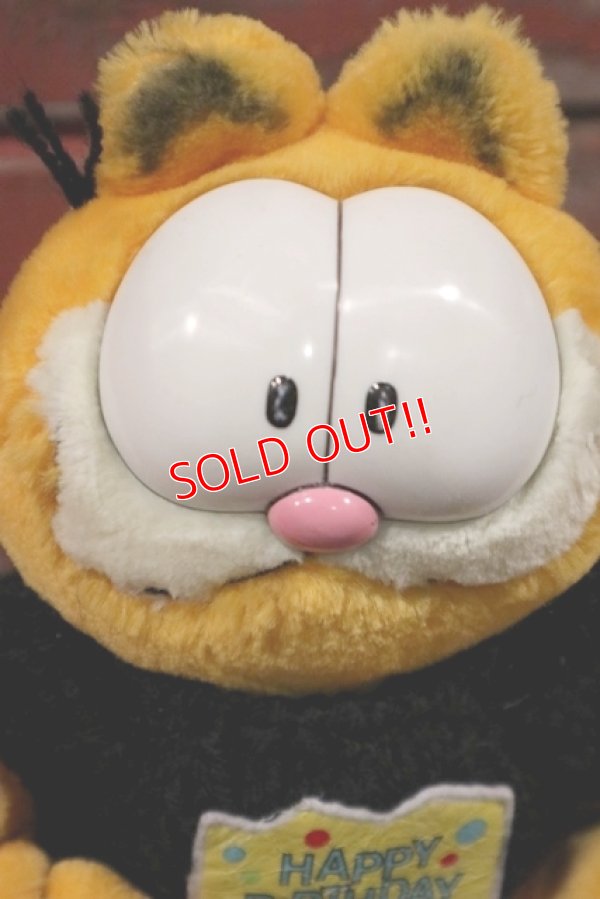 画像2: ct-210501-26 Garfield / CTI Industries 1990's Plush Doll "Happy Birthday"