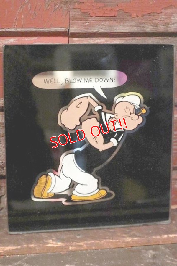 画像1: ct-210401-60 Popeye / 1980's-1990's Mirror