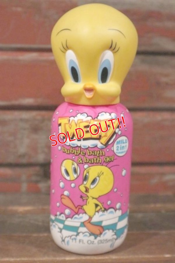 画像1: ct-210501-58 Tweety / 1990's Bubbel Bath Bottle