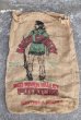 画像1: dp-210401-66 RED RIVER VALLEY POTATOES / Vintage Burlap Bag (1)