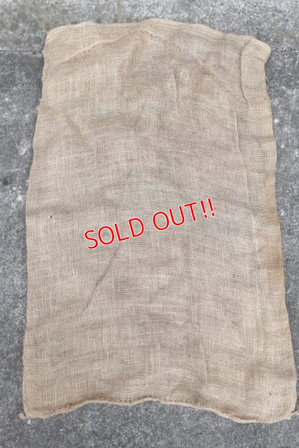 画像5: dp-200301-19 RED DRAGON CALIFRONIA POTATOES / Vintage Burlap Potato Bag D