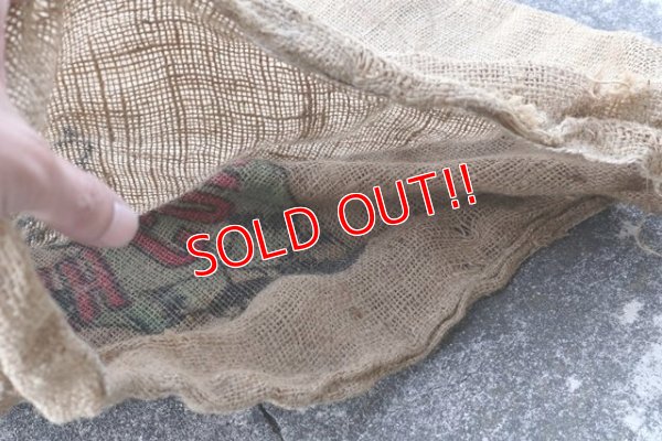 画像7: dp-210401-66 RED RIVER VALLEY POTATOES / Vintage Burlap Bag