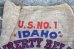 画像2: dp-210401-66 IDAHO LIBERTY BELL POTATOES / Vintage Burlap Bag (2)