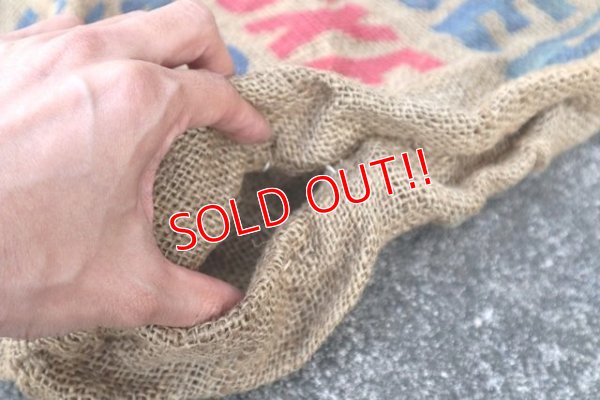 画像5: dp-210401-66 PAUL JONES POTATOES / Vintage Burlap Bag