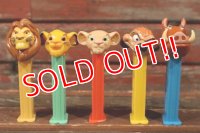 pz-130917-04 LION KING / PEZ Dispenser Set