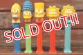 pz-130917-04 the Simpsons / PEZ Dispenser Set