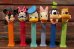 画像1: pz-130917-04 Disney Extreme / PEZ Dispenser Set (1)