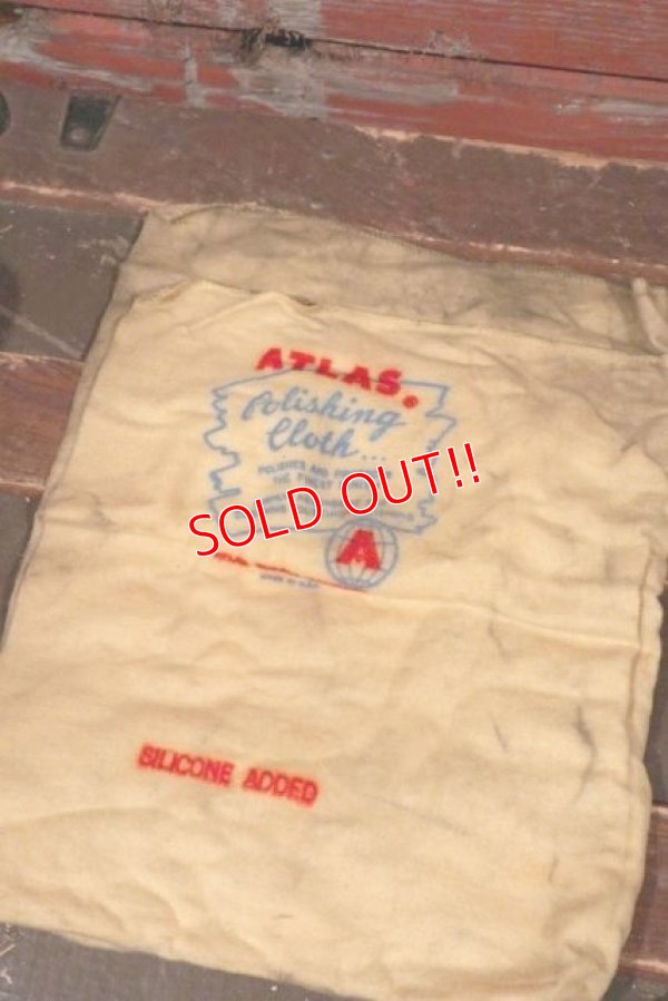 画像10: dp-210401-98 ATLAS / 1950's Polishing Cloth Can