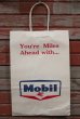 画像1: dp-210301-30 Mobil / 1950's-1960's Paper Bag (D) (1)