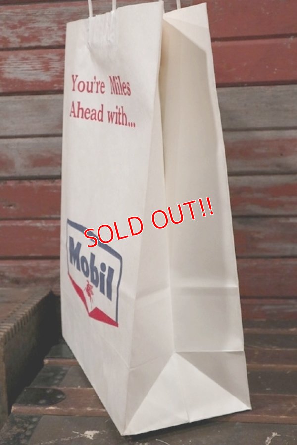 画像6: dp-210301-30 Mobil / 1950's-1960's Paper Bag