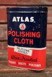 画像1: dp-210401-98 ATLAS / 1950's Polishing Cloth Can (1)