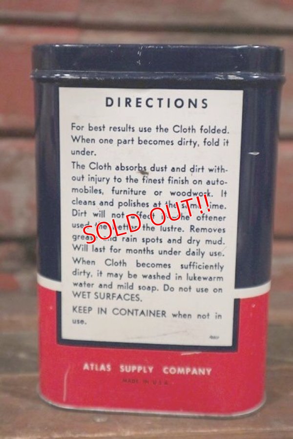 画像3: dp-210401-98 ATLAS / 1950's Polishing Cloth Can