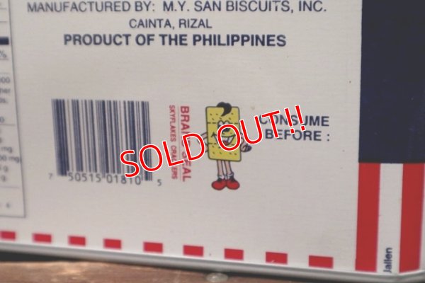 画像5: dp-210501-04 San Biscuits Inc. / 1980's〜Sky Flakes Crackers Tin Can