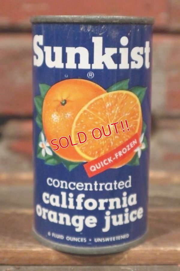 画像1: dp-210501-09 Sunkist / Vintage Orange Juice Can