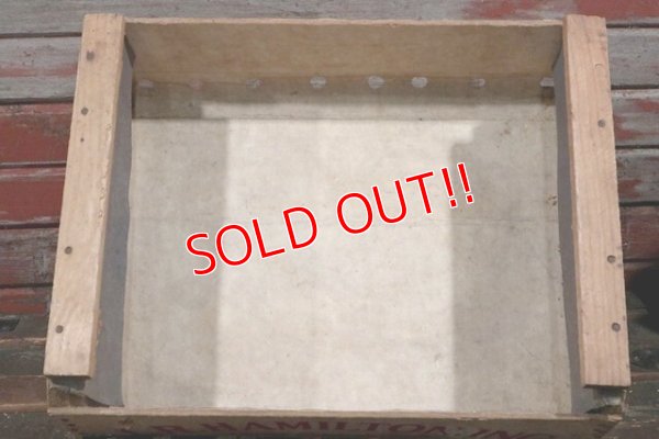 画像6: dp-210401-11 Red Robin L.R.HAMILTON,INC. / Vintage Wood Box