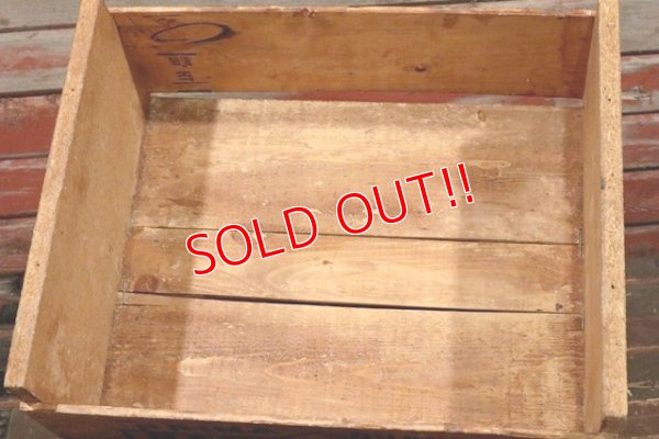 画像7: dp-210401-14 SANTA CLARA / Vintage Wood Box