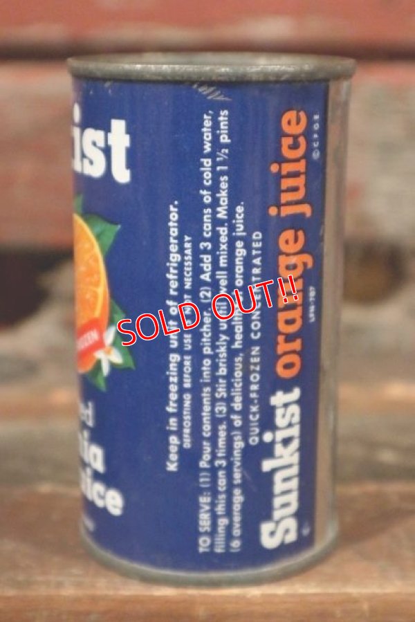 画像3: dp-210501-09 Sunkist / Vintage Orange Juice Can