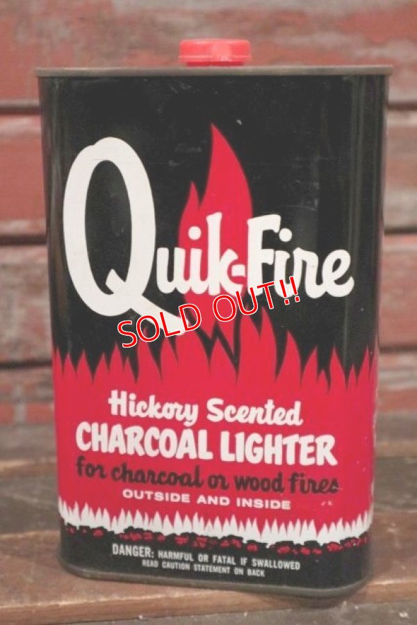 画像1: dp-210401-100 Quick-Fire CHARCOAL LIGHTER / Vintage Can