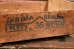 画像4: dp-210401-14 SANTA CLARA / Vintage Wood Box
