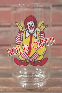 gs-210501-07 McDonald's / 1970's Collector Series "Ronald McDonald" Glass