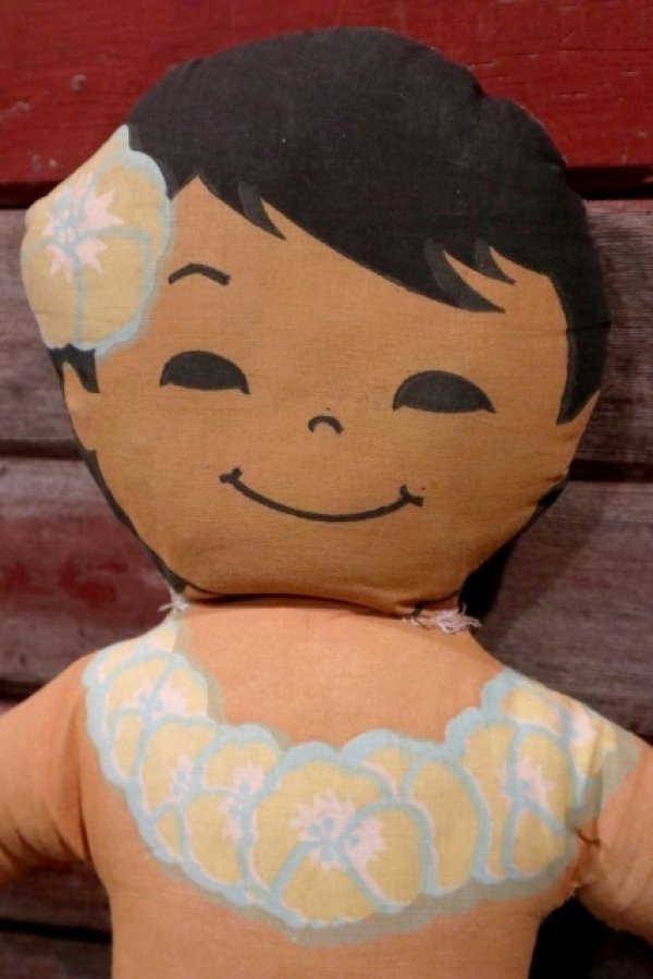 画像2: ct-201201-54 C&H Sugar / 1970's Hawaiian Boy Pillow Doll