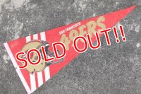 ct-210401-106 SAN FRANCISCO 49ERS / 1980's Pennant