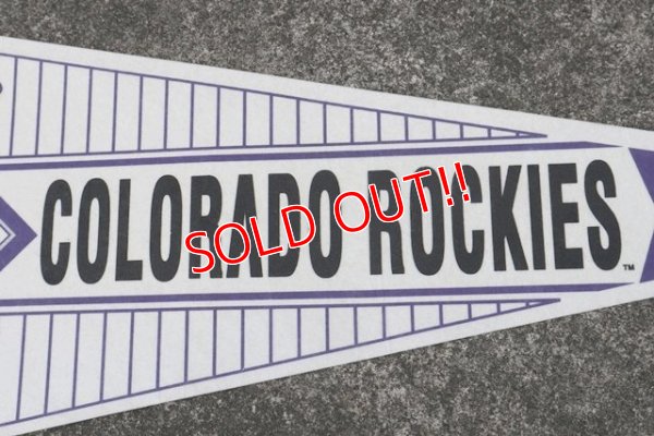 画像3: ct-210501-14 COLORADO ROCKIES / 1990's Pennant