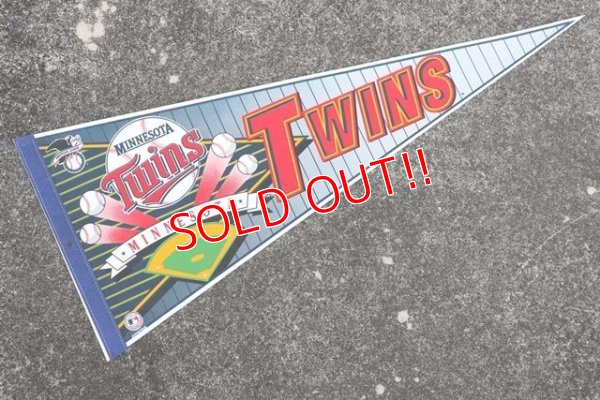 画像1: ct-210501-15 MINNESOTA TWINS / 1990's Pennant