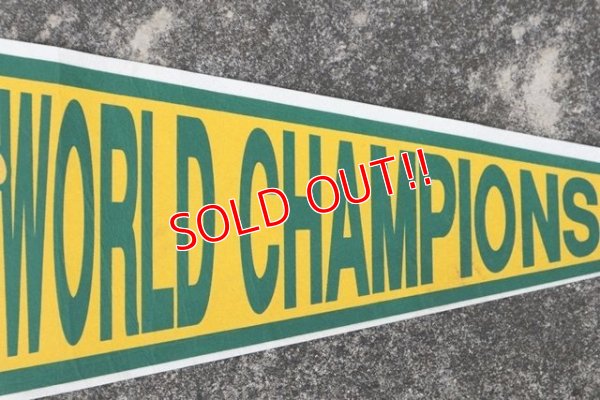 画像3: ct-210401-106 OAKLAND ATHLETICS  / 1989 World Champions Pennant