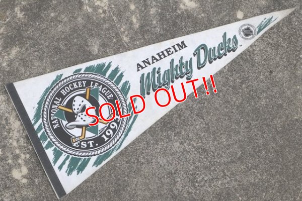 画像1: ct-141028-15 ANAHEIM Mighty Ducks / 1990's Pennant