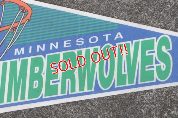 画像3: ct-210501-16 MINNESOTA TIMBERWOLVES  / 1990's Pennant