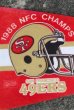 画像2: ct-210401-106 SAN FRANCISCO 49ERS / 1988 NFC CHAMPIONS Pennant (2)