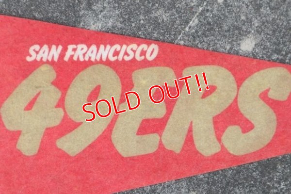 画像3: ct-210401-106 SAN FRANCISCO 49ERS / 1980's Pennant