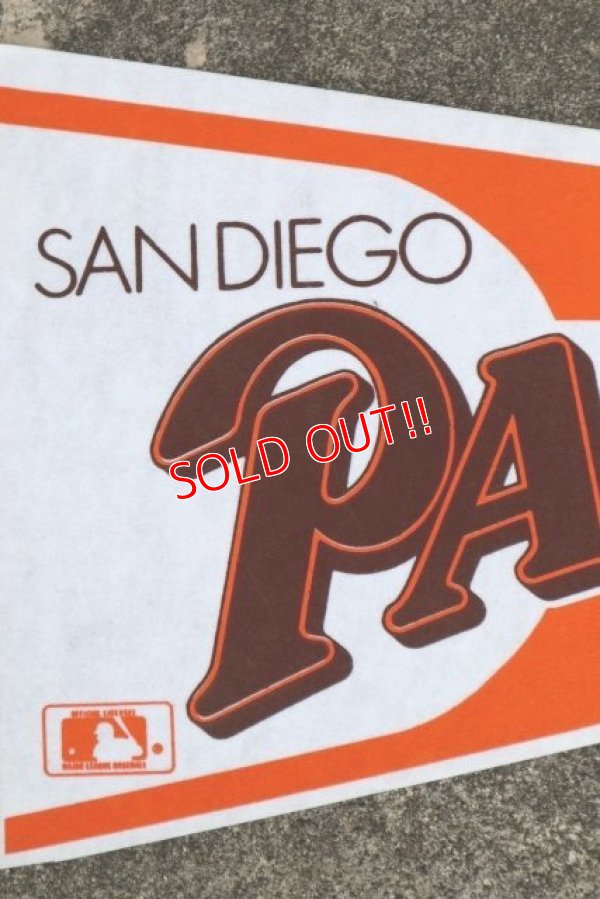 画像2: ct-210401-106 SAN DIEGO PADRES  / 1980's Pennant