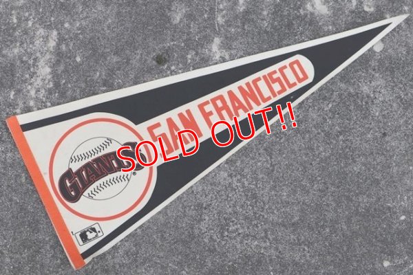 画像1: ct-210401-106 SAN FRANCISCO GIANTS / 1980's Pennant