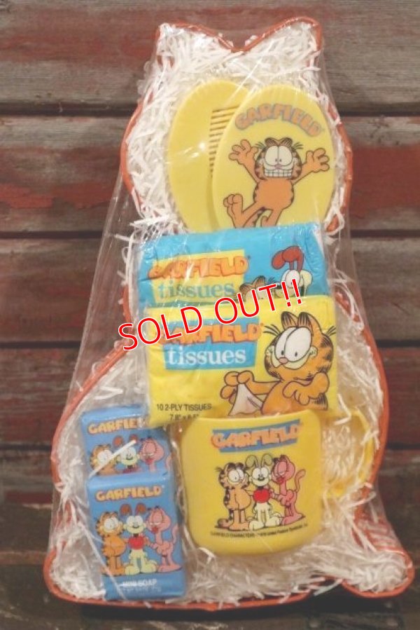 画像1: ct-210501-28 Garfield / 1978 Cosmetic Basket Gift Set