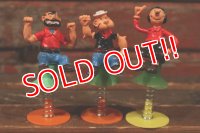 ct-200401-25 Popeye / Imperial 1980's Jump Up Toy Set