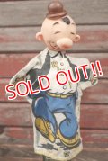 ct-201114-45 Popeye Wimpy / Gund 1950's Hand Puppet