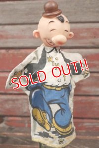 ct-201114-45 Popeye Wimpy / Gund 1950's Hand Puppet