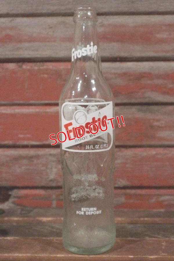 画像1: dp-210501-51 Frostie ROOT BEER / 1970's 16 FL.OZ. Bottle