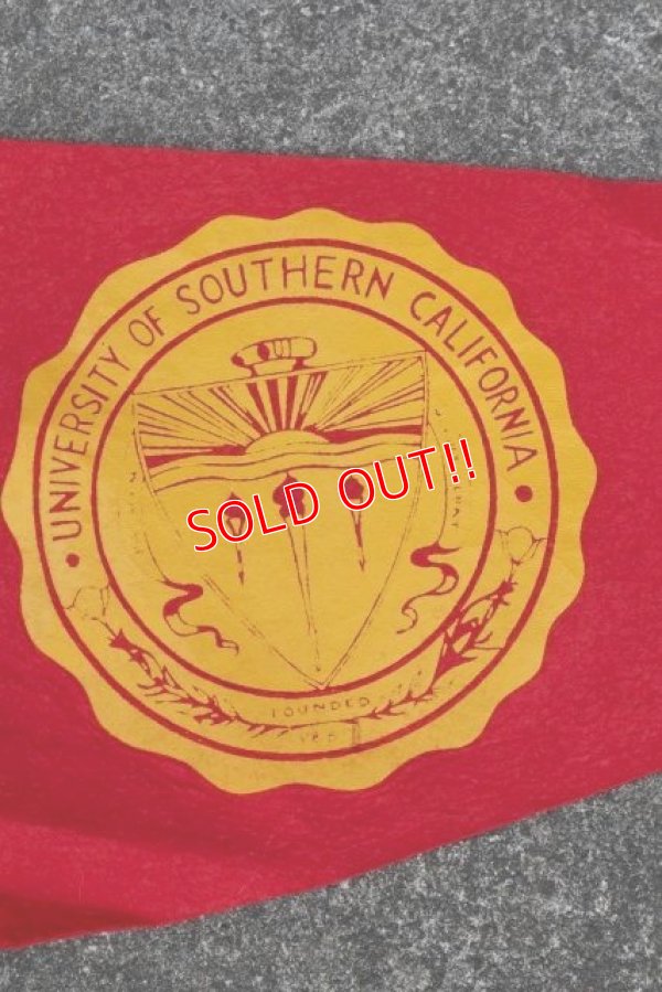 画像2: dp-210401-106 University of Southern California / Vintage Pennant