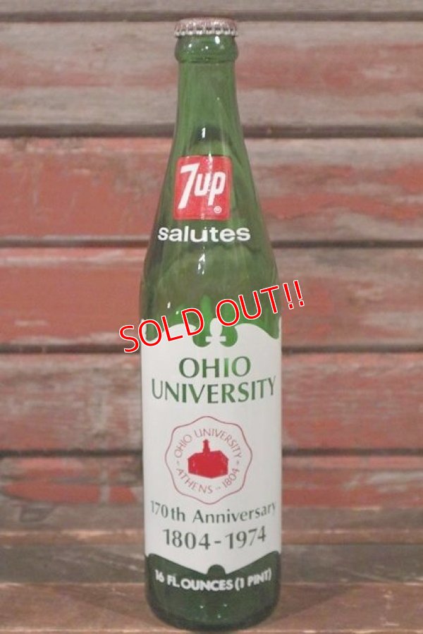 画像1: dp-210501-52 7up / OHIO UNIVERSITY 170th Anniversary Bottle