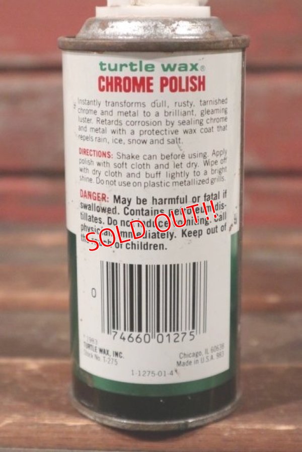 画像4: dp-210501-36 Turtle Wax / 1983 Chrome Polish Can